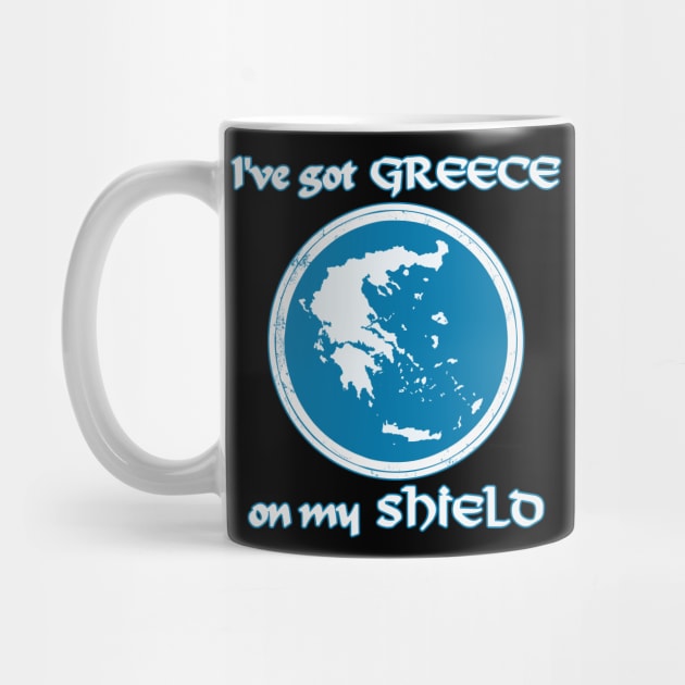I have Greece on my shield by NicGrayTees